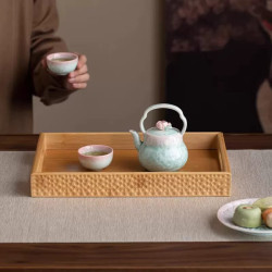 Wooden Tray Set 3 Pcs